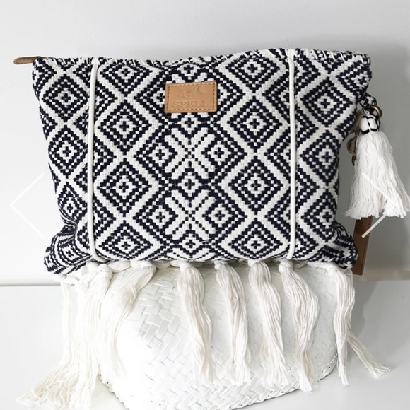 Spell Handbags - NWT Vintage Spell & the gypsy Atlantic Clutch FIRM